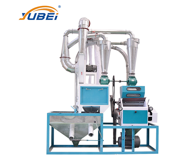 200-500kg/h Small Scale Wheat Flour Roller Mill Machine