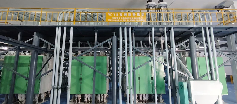 200TPD Wheat Flour Milling Production Line Project Case