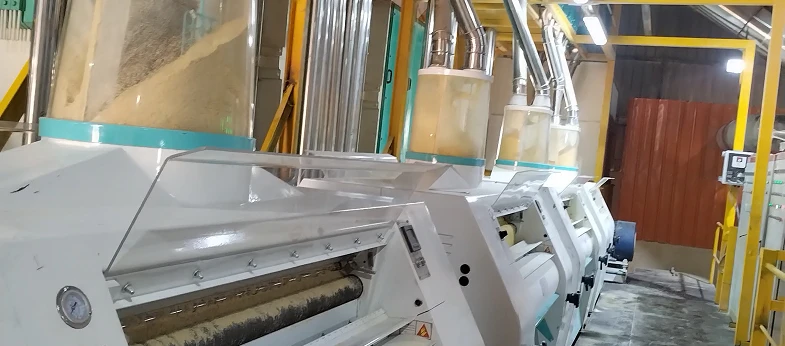 200TPD Maize Milling Production Line Project Case in Angola