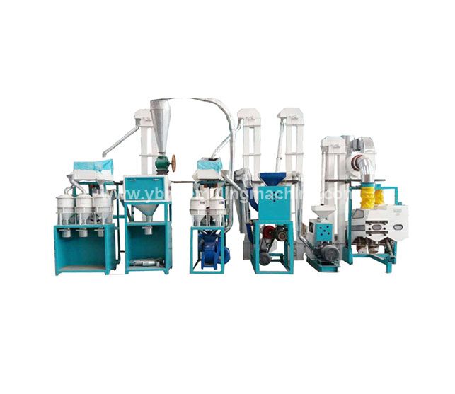 Combine corn/maize grits making machine