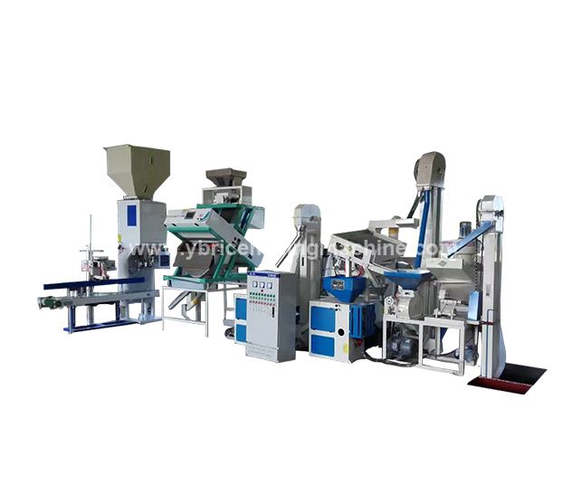 Automatic Combine Rice Milling Machine