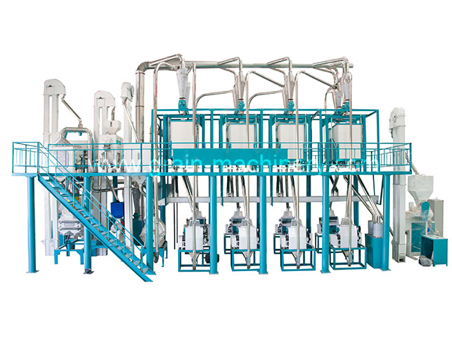 Corn/Maize Flour Milling Machine